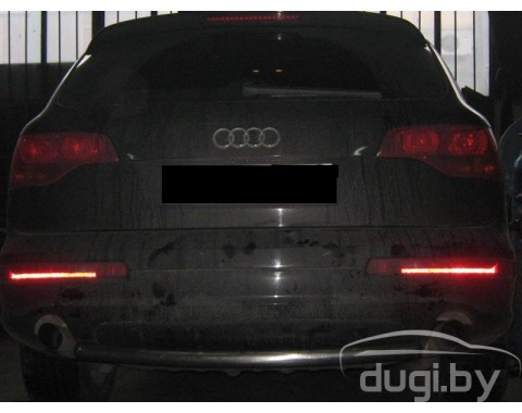 Защита заднего бампера (труба) для Audi Q7